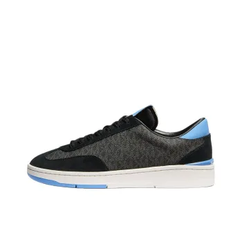MICHAEL KORS Wilton Low Top Skateboard Shoes Men's Black Blue