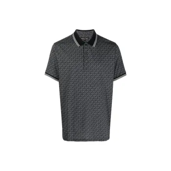MICHAEL KORS Greenwich MK monogram Polo Shirt