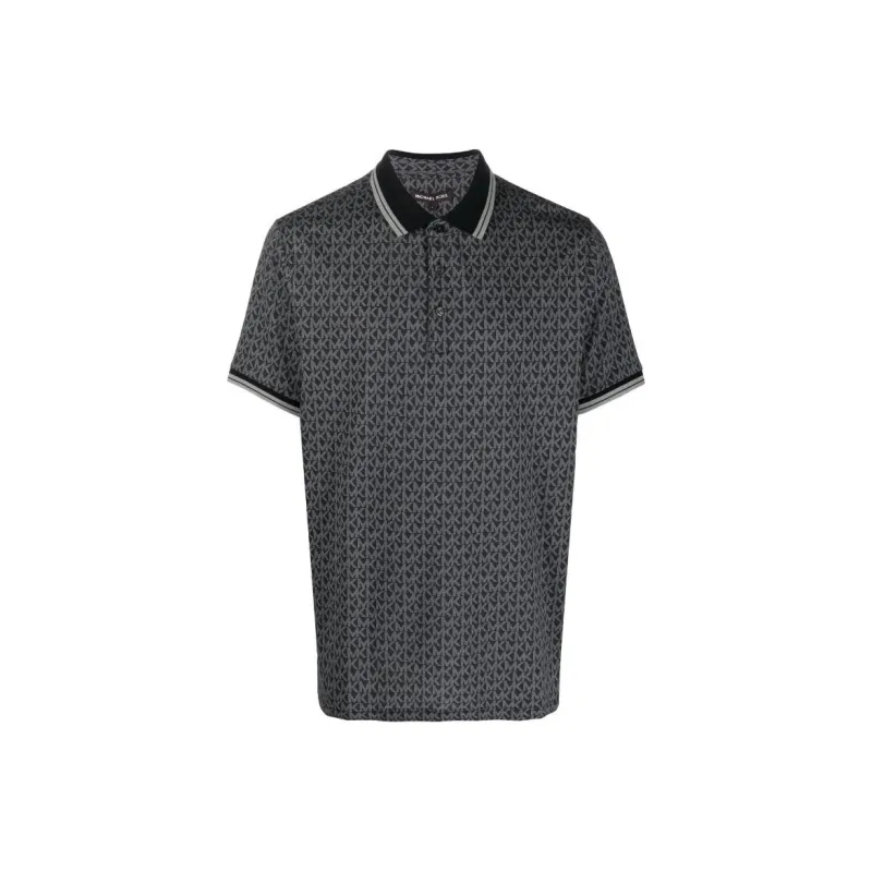 MICHAEL KORS Greenwich MK monogram Polo Shirt-0