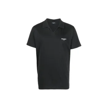 BALMAIN FW22 Polo Shirt Men's Black