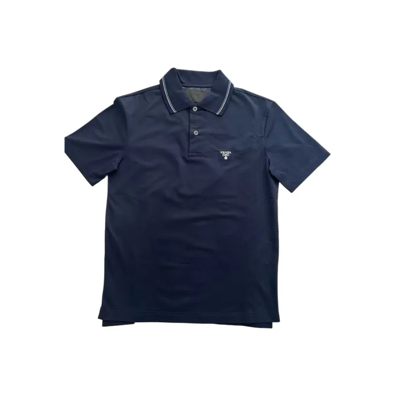 PRADA Polo Shirt Men's Navy Blue-0