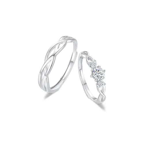 FANFRI Sterling Silver Rings Unisex