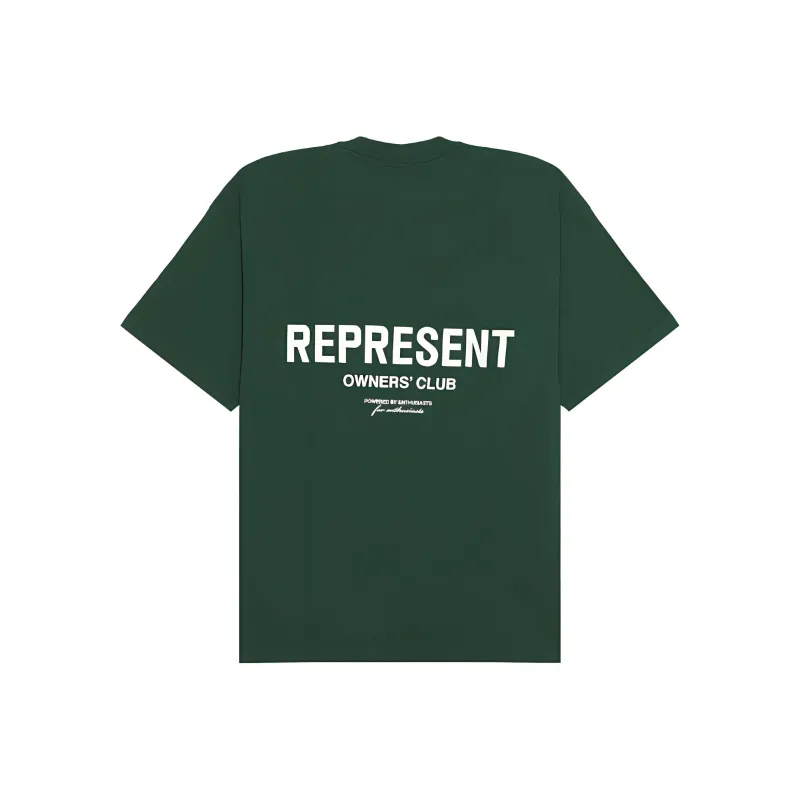 REPRESENT T-Shirts Men Green-1