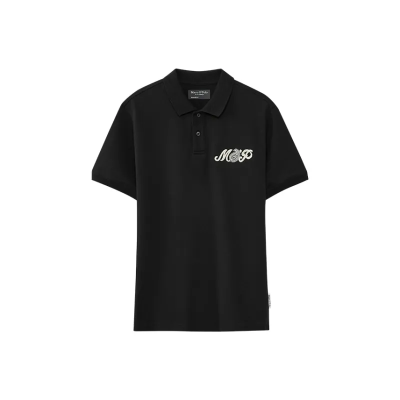 MARC OPOLO Polo Shirts Men Black-0