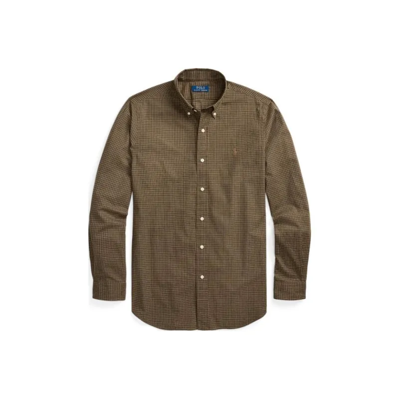 Polo Ralph Lauren FW24 Shirt Men's Brown-5