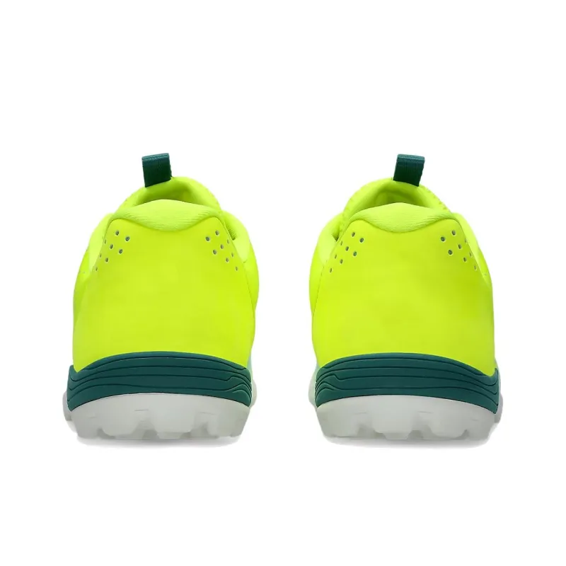 Asics TOQUE 8 TF Rubber Broken Studs Artificial Ground Anti Slip Wear Resistant Soccer Shoes Men's Yellow-5