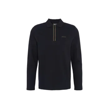 BARBOUR FW24 Polo Shirt Men's Black