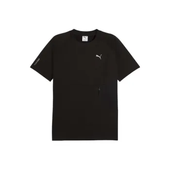 PUMA PUMATECHPOCKET T Shirt Men's Black