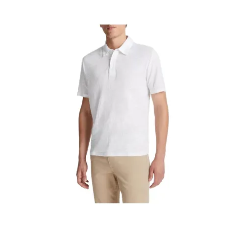 VINCE Polo Shirts Men White