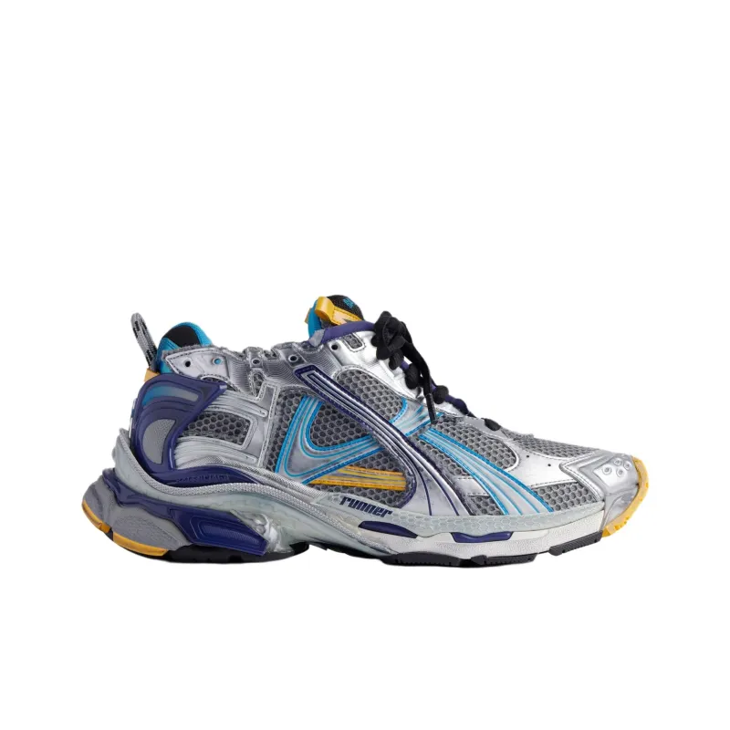 Balenciaga Runner Grey Blue Orange Aqua-1