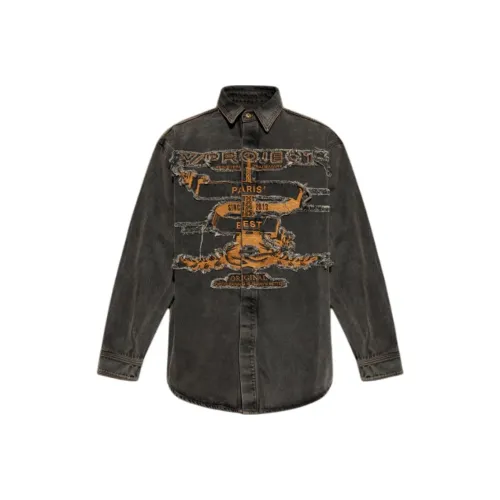 Y/Project Evergreen Paris Best Patch Denim Shirt
