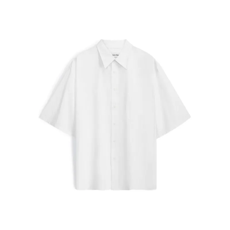 CALVIN KLEIN Shirt Men's Moon White-0