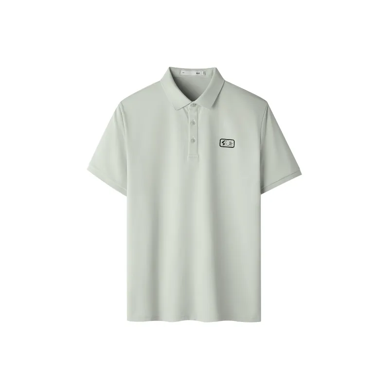 HLA x SANTI,LIANMINGKUAN Polo Shirt Men's-10