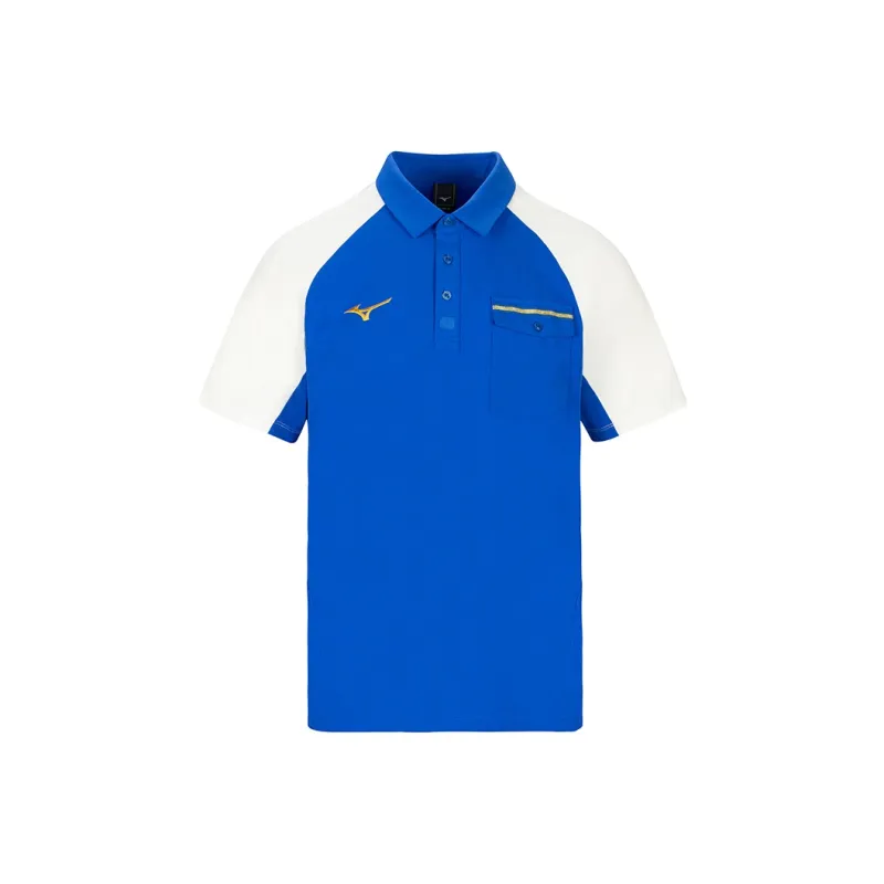Mizuno Polo Shirt Unisex Cobalt Blue-0