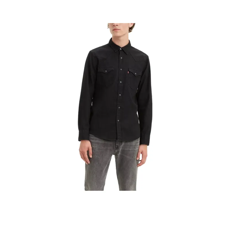 Levis Shirts Men Black-0