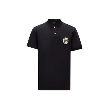 Moncler Polo Shirts Men Black