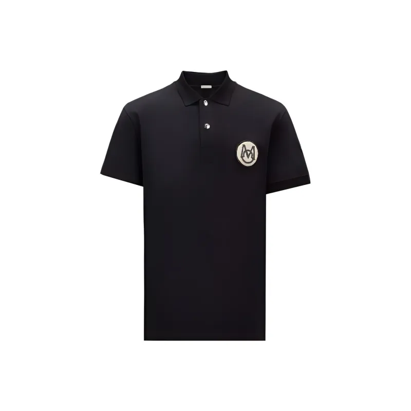 Moncler Polo Shirts Men Black-0