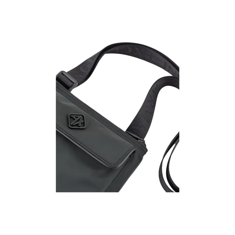 ARMANI EXCHANGEAE Polyester Crossbody Bag, Shoulder Bag Men's Green-3