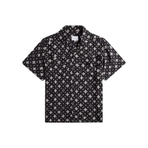 RHUDE Cross Bandana Rayon Shirt