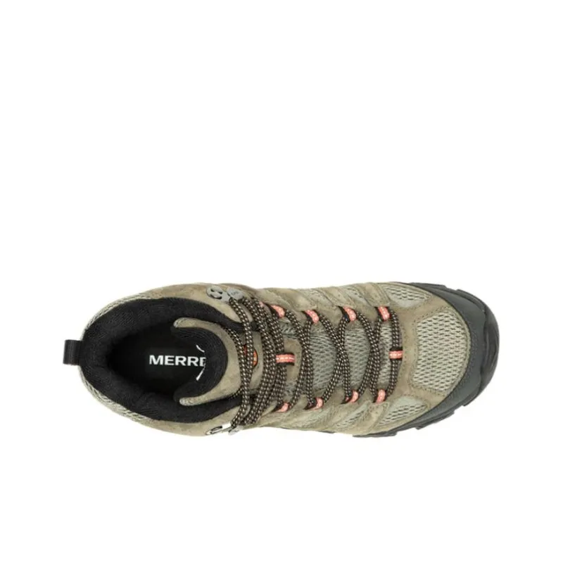 MERRELL MOAB 3 Mid Top Hiking Shoes Women's Olive Green-3