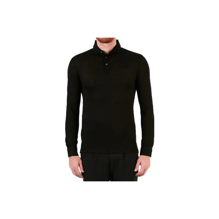 EMPORIO ARMANI Polo Shirt Men's Black-0