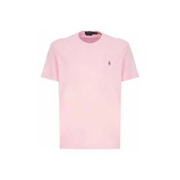Polo Ralph Lauren Logo Embroidered Crewneck T Shirt