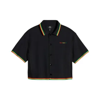 Converse X Daily Paper Cropped Shirt