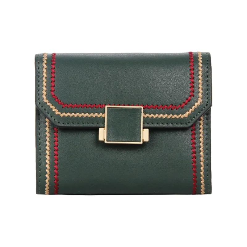 Tong Tong Rabbit Cow Split Leather Card Holder Regular Women's Multicolor-7