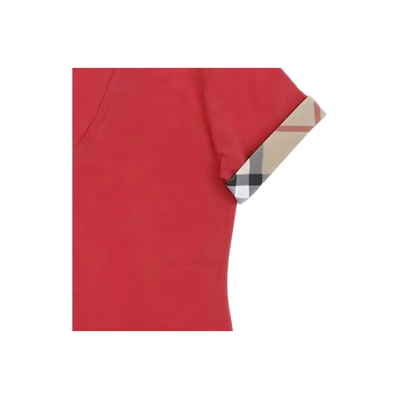 Burberry T Shirts Women's Red-4