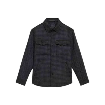 THEORY Houndstooth pattern Jacket