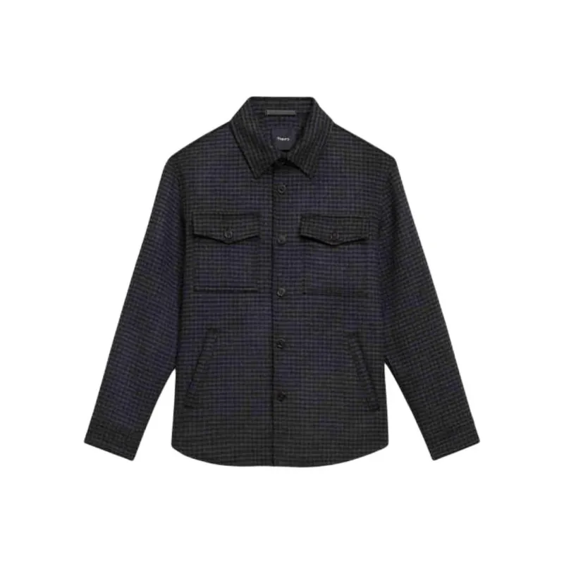 THEORY Houndstooth pattern Jacket-0