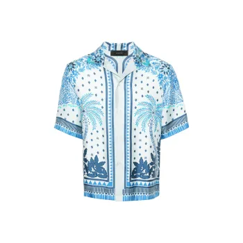 AMIRI SS24 Shirt Men's Light Blue