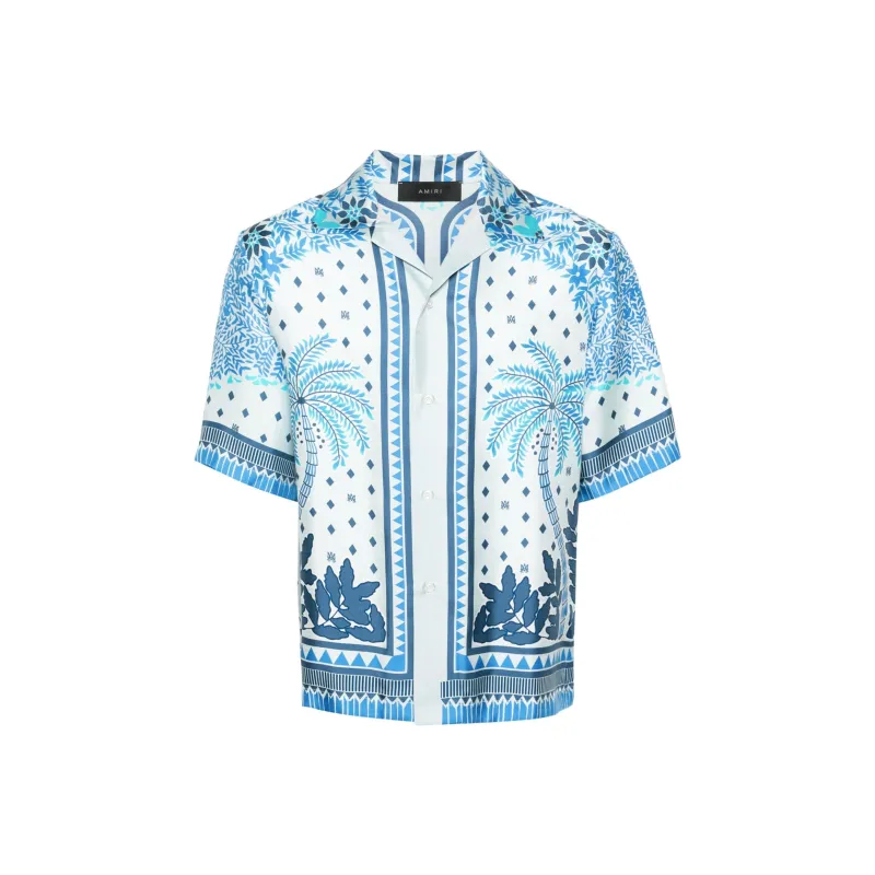 AMIRI SS24 Shirt Men's Light Blue-0