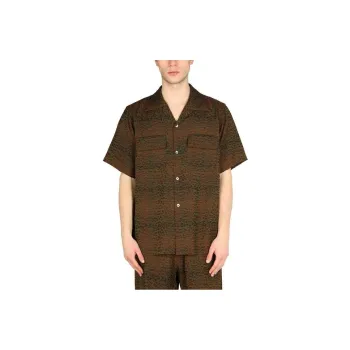 Needles Buttoned Short-Sleeved Shirt