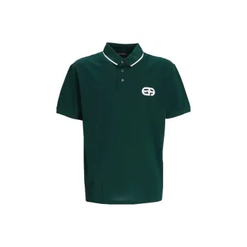 EMPORIO ARMANI FW22 Polo Shirt Men's Green