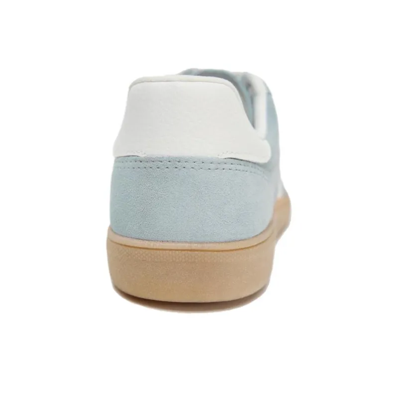 ZARA Low Top Skateboard Shoes Women's Blue-3