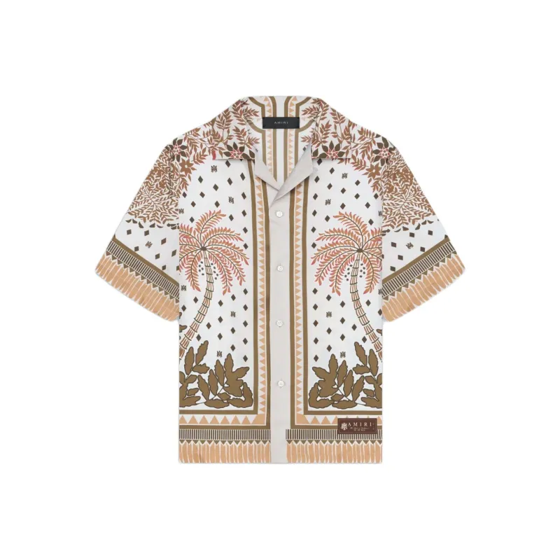 AMIRI SS24 Shirt Men's Copper Brown-0
