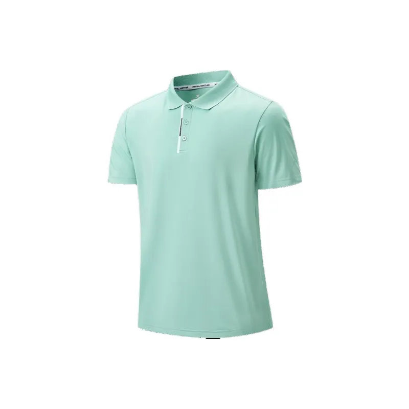 XTEP Polo Shirts Men Alder Green-0