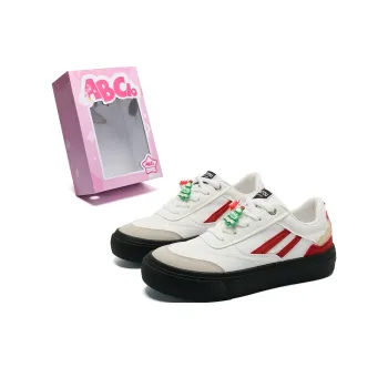 ABCIO Skateboard Shoes Women's Low Top One Bite Apple/One Sip Persimmon