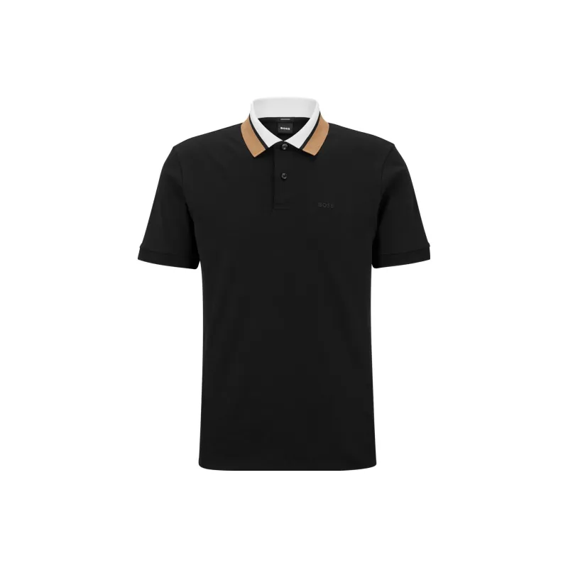 HUGO BOSS Polo Shirts Men Black-0