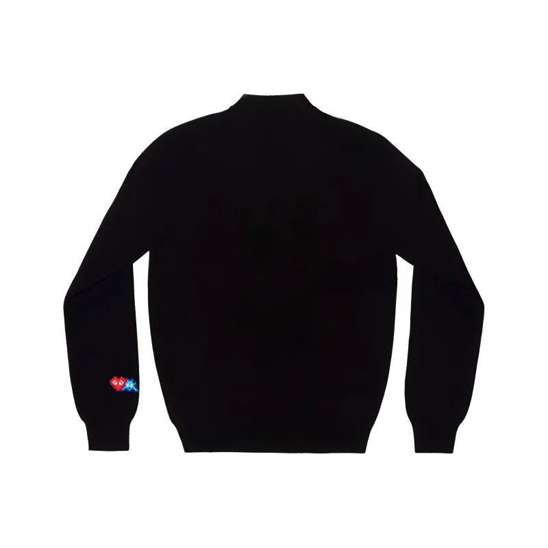 CDG Play Sweaters Men Black-1