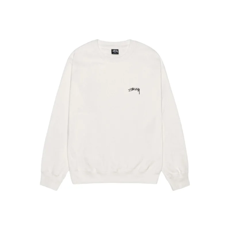 Stussy Smooth Stock Pigment Dyed Crew-3