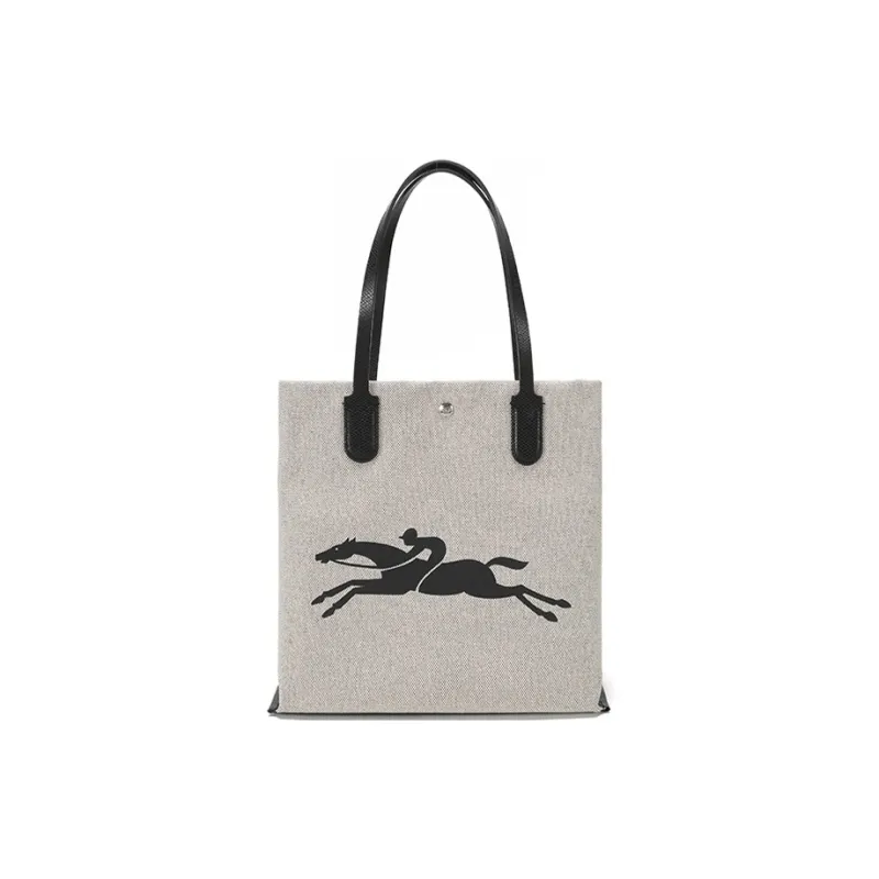 LONGCHAMP Roseau Polyamide Tote Bag, Shopping Bag, Shoulder Bag Large Size Women's Linen-4