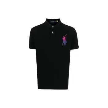 Polo Ralph Lauren Polo Shirts Men Black