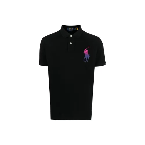Polo Ralph Lauren Polo Shirts Men Black