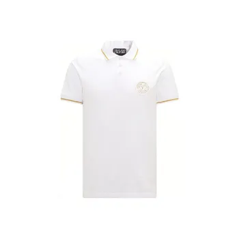 VERSACE JEANS COUTURE SS23 Polo Shirt Men's White