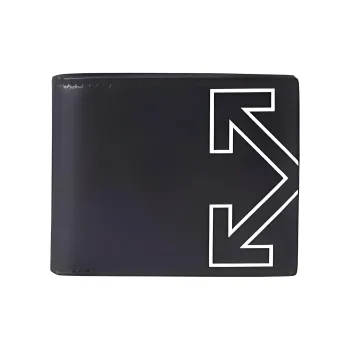 OFF WHITE Heritage Arrows Motif Bi Fold Wallet