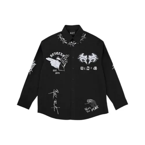 Boy London Shirts Unisex Black