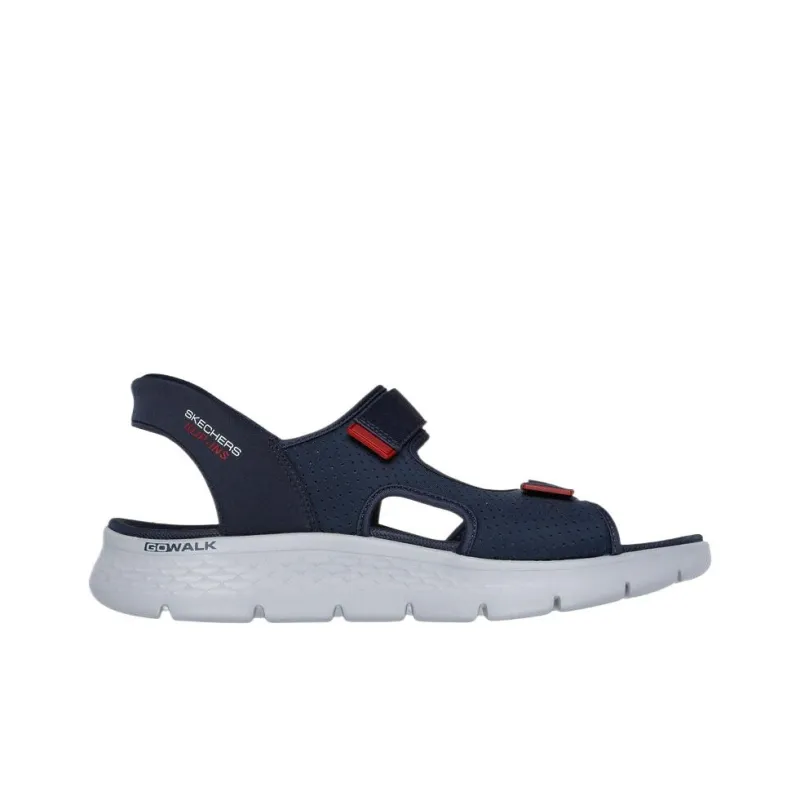 Skechers Go Walk Fle Beach Sandals Men's Blue-1
