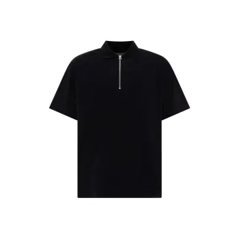 Sacai Zip-up Polo Shirt